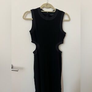 Black Stretchy Formal Dress w/ Cutouts, Very Lightly Worn (Small)